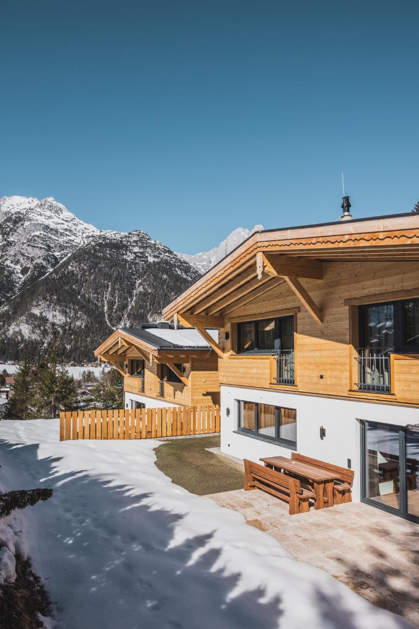 Wilderer Chalets 2-4 Personen Leutasch Exterior photo