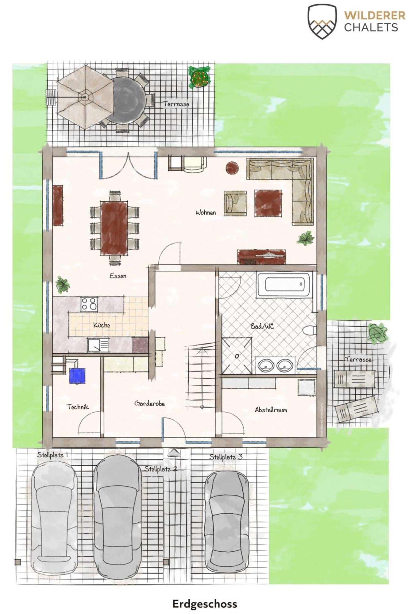 Wilderer Chalets 2-4 Personen Leutasch Exterior photo
